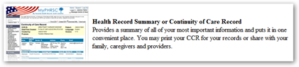 View Personal Health Information From My Military Tricare